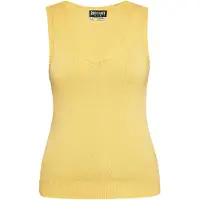 ROCKEASY Tops en tricot jaune