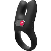 Fun Factory NOS - anneau vibrant noir