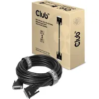 Club 3D Câble DVI Dual Link - - CAC-1220 - 10 m - Bidirectionnel - Résolution 2560 x 1600