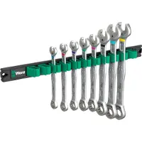 Wera 05020016001 9 Pièces 9632 Magnetic Strip 6000 Joker Imperial 1-pitch Cliquet Clé Set