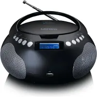 Lenco Scd-331 Dab/fm Portable Radio Noir One Size / EU Plug 220V