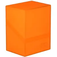 Ultimate Guard Boîte de Deck Boulder 80+ Taille Standard Topaze Coquelicot