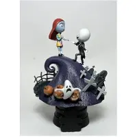 Beast Kingdom Toys Nightmare Before Christmas Jack D Stage Pvc & Sally Figure 15 Cm Multicolore