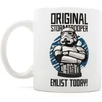 Thumbs Up Original Stormtrooper mug Enlist Today White, Tasse, Blanc