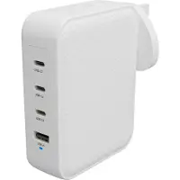 Hyper HJ1001BKWWGL chargeur pour appareils mobiles Contrôleur de jeu, Téléphone mobile, Netbook, Ordinateur portable, Smartphone, Tablette Noir AC Chargement rapide à l'intérieur