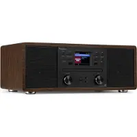 Audizio Avola (DAB+ DAB, FM, Radio Internet, Bluetooth, WiFi), Radio, Marron, Noir