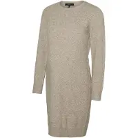 Vero moda Maternity Robes en maille 'VMMDoffy' noisette