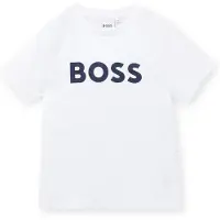 BOSS T-shirt en coton à logo imprimé pour enfant