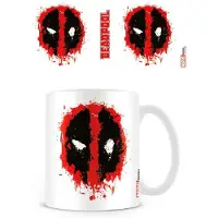 Pyramid Mug Marvel de - Splatter - pour Indifférent - blanc/noir/rouge - Taille Standard