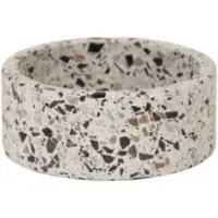 Kentucky Terrazzo Stone 1.8l Feeder Bowl Blanc 21 x 9 cm