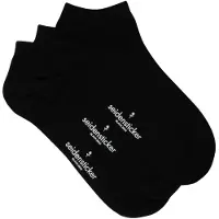 Seidensticker Chaussettes 'Schwarze Rose' noir / blanc