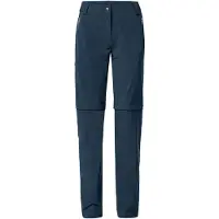 Vaude Farley Stretch Zo T-zip Ii Pants Bleu 40 / Regular Femme