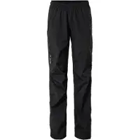 Vaude Yaras Rain Zip Pants Noir 34 Femme