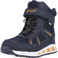 ZigZag Bottes de neige 'Clementu' bleu foncé / moutarde