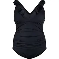 Swim By Zizzi Maillot de bain 'Skitrin' noir