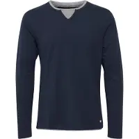 Blend T-Shirt 'Leonas' bleu nuit / gris