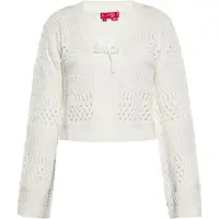 Swirly Cardigan blanc