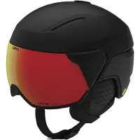 Giro Casque de Ski Giro Orbit Spherical Matte Black Vivid Ember-S