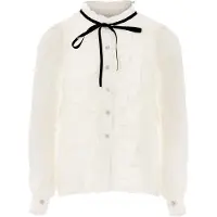 Nascita Chemisier noir / blanc cassé