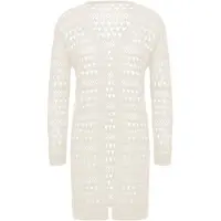 Ebeeza Cardigan blanc cassé