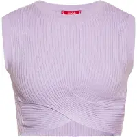 Swirly Tops en tricot lavande