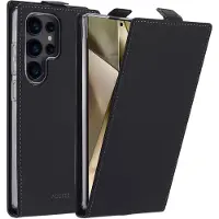Accezz Étui à rabat pour Samsung Galaxy S25 Ultra - Noir