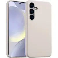 Accezz Coque Liquid Silicone avec MagSafe Samsung Galaxy S24 Plus - Stone