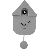 Karlsson Horloge murale moderne Cuckoo gris