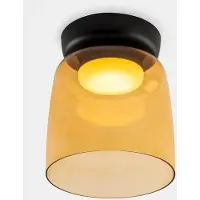 LedsC4 Levels 1 Plafonnier. Ø 22 cm | Amber | Dali