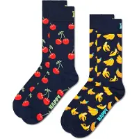 Happy socks Chaussettes bleu nuit / jaune / noir
