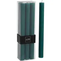 CARPE DIEM LAVENTIE Boite 6 bougies vert fonce -9h