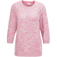 Goldner Pull-over rosé / blanc