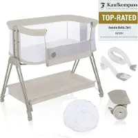 Lionelo Lit Bébé Luna Beige Sand