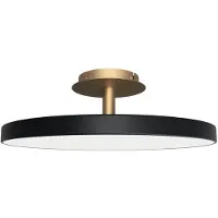 UMAGE Plafonnier , Asteria Up Large, dimmable, Noir, Salon / séjour, Métal, Design