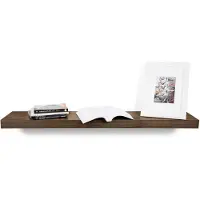 Temahome Tablette murale Balda 120cm - noyer