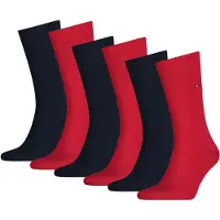 Tommy Hilfiger Chaussettes rouge / noir