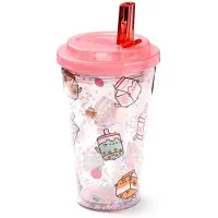 Puckator Une adorable tasse de voyage Pusheen - le compagnon idéal pour tous les voyages ! Savourez vos boissons préférées avec style et confort, où que vous alliez !