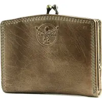 Chiemsee Cuir porte-monnaie Leather Wallet Taupe brun