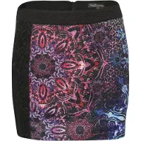 KOROSHI Jupe bleu / violet / rose / noir