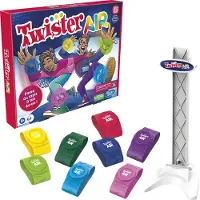 Hasbro Twister Air, jeu Twister avec application AR, se connecte aux smartphones et tablettes