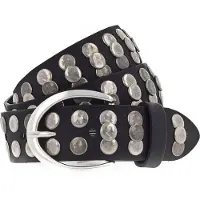 Vanzetti Ceinture or / noir