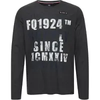 FQ1924 T-Shirt 'WYNTON' gris / blanc chiné