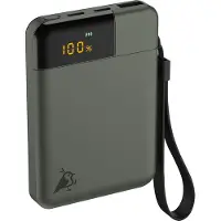 Aqiila Powerbird B5B - Banque de puissance 5000 mAh, 12W - Moss (5000 mAh, 12 W, 18.50 Wh), Chargeur de secours, Vert