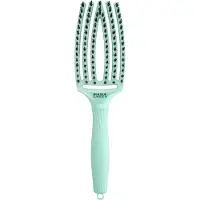 Olivia Garden Fingerbrush Boar & Nylon brosse à cheveux en nylon et poils de sanglier Arctic Teal 1 pcs