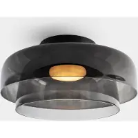 LedsC4 Levels 2 Lampe de Plafond Ø 42 cm | Dali | Fume