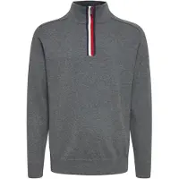 FQ1924 Pull-over 'Kyle' bleu nuit / gris / rouge / blanc