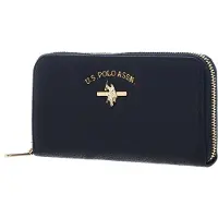 U.S. POLO ASSN. porte-monnaie Stanford Zip Around Wallet Navy bleu marine
