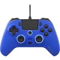 Egogear - Manette Filaire Sc10 Bleue Avec Port Audio Pour Casque Pour Ps4 Et Pc