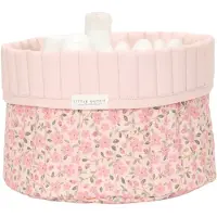 Little Dutch Panier de rangement matelassé, 20 cm, Fairy Floral,