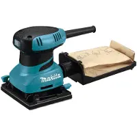 Makita BO4555K Ponceuse Vibrante Dans Coffret - 200W - 112 X 102 Mm